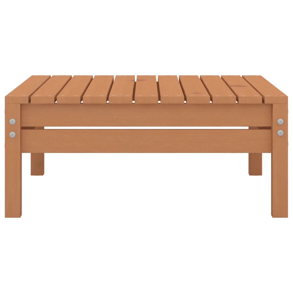 8-tlg. Garten-Lounge-Set Honigbraun Massivholz Kiefer